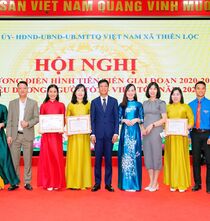 HỘI NGHỊ TUYÊN DƯƠNG ĐIỂN HÌNH TIÊN TIẾN VÀ NGƯỜI TỐT, VIỆC TỐT XÃ THIÊN LỘC NĂM 2025