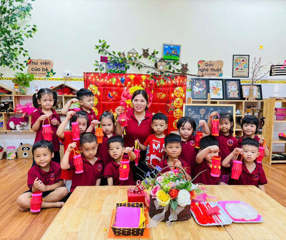Không khí Trung thu rộn ràng tại Trường Mầm non Đại Mạch A