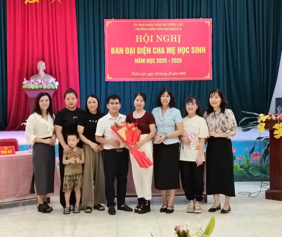 HỘI NGHỊ BAN ĐẠI DIỆN CHA MẸ HỌC SINH TRƯỜNG MẦM NON ĐẠI MẠCH A NĂM HỌC 2025–2026