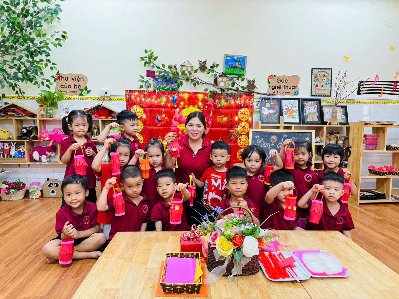 Không khí Trung thu rộn ràng tại Trường Mầm non Đại Mạch A